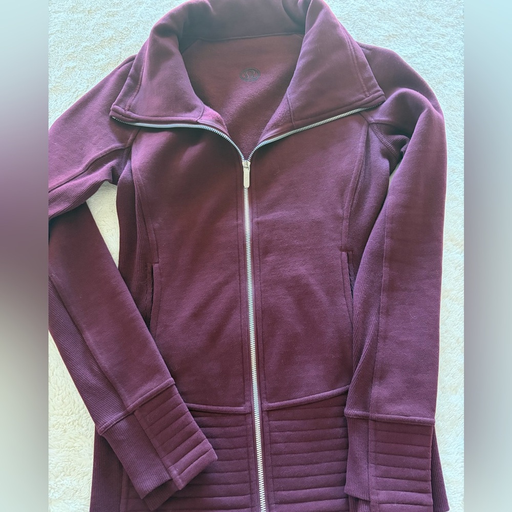 Lululemon radiant full zip jacket